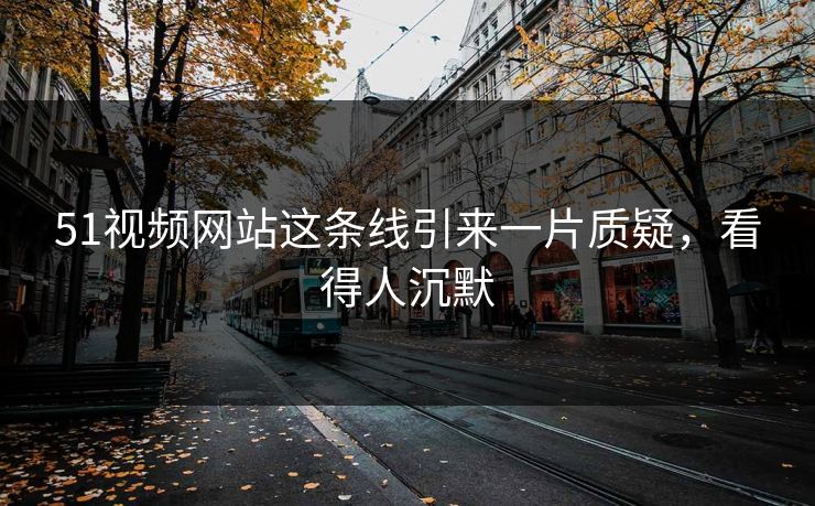 51视频网站这条线引来一片质疑，看得人沉默