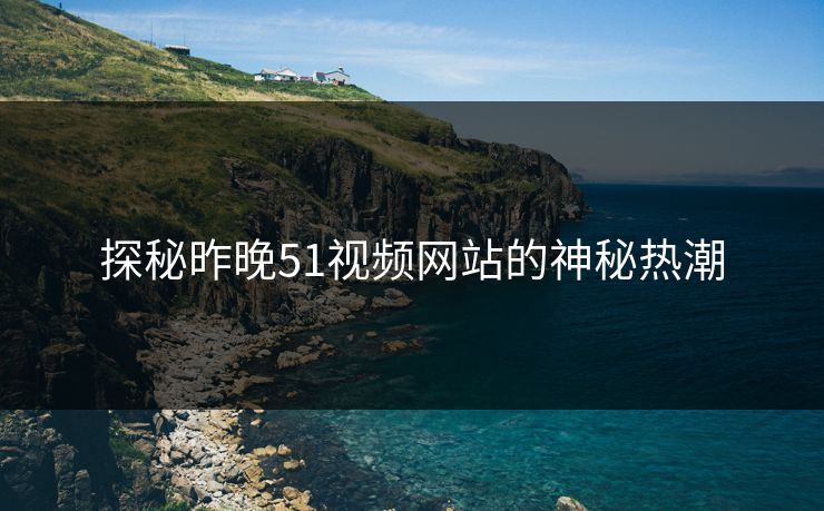 探秘昨晚51视频网站的神秘热潮