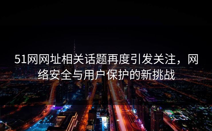 51网网址相关话题再度引发关注,网络安全与用户保护的新挑战 51网网址相关话题再度引发关注,网络安全与用户保护的新挑战